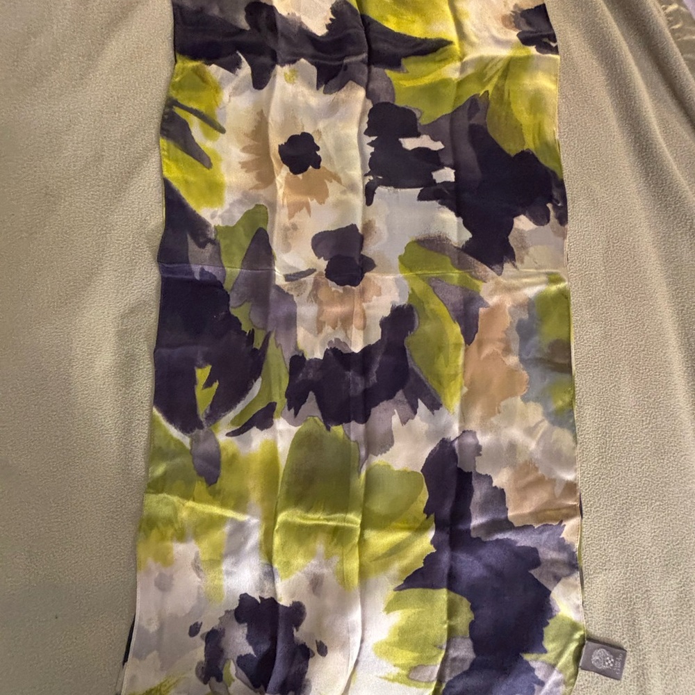 Vince Camuto Multicolor Silk Scarf